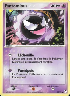 Fantominus — carte 52 de l’extension EX Créateurs de légendes