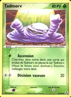 Tadmorv — carte 54 de l’extension EX Créateurs de légendes