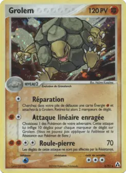 Grolem — carte 6 de l’extension EX Créateurs de légendes