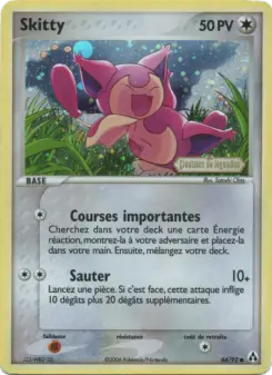 Skitty — carte 64 de l’extension EX Créateurs de légendes