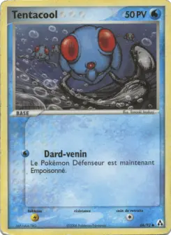 Tentacool — carte 66 de l’extension EX Créateurs de légendes