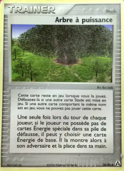 Arbre à puissance — carte 76 de l’extension EX Créateurs de légendes
