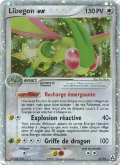 Libegon ex — carte 87 de l’extension EX Créateurs de légendes