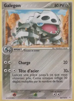 Galegon — carte 45 de l’extension EX Fantômes Holon