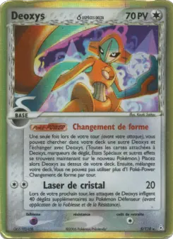 Deoxys δ — carte 5 de l’extension EX Fantômes Holon