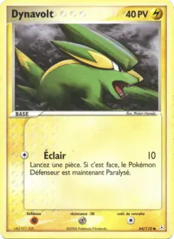Dynavolt — carte 64 de l’extension EX Fantômes Holon