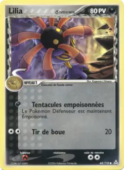 Lilia δ — carte 68 de l’extension EX Fantômes Holon