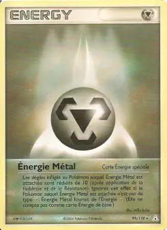 Énergie Métal — carte 95 de l’extension EX Fantômes Holon