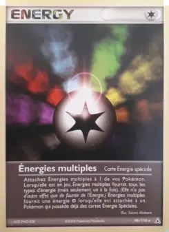Énergies multiples — carte 96 de l’extension EX Fantômes Holon