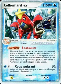 Colhomard ex — carte 99 de l’extension EX Fantômes Holon