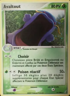 Avaltout — carte 11 de l’extension EX Gardiens de Cristal