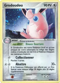 Grodoudou — carte 13 de l’extension EX Gardiens de Cristal
