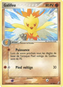 Galifeu — carte 16 de l’extension EX Gardiens de Cristal
