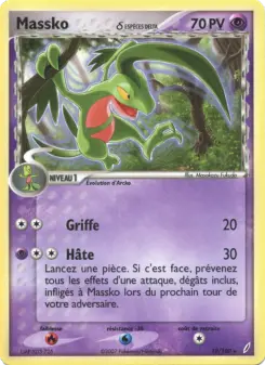 Massko δ — carte 19 de l’extension EX Gardiens de Cristal