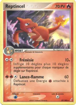 Reptincel — carte 29 de l’extension EX Gardiens de Cristal
