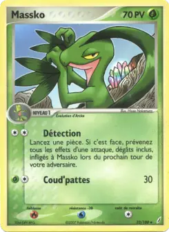 Massko — carte 32 de l’extension EX Gardiens de Cristal