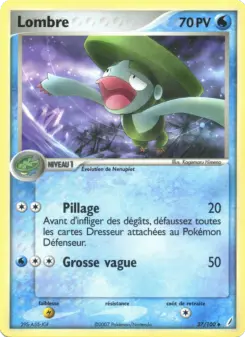Lombre — carte 37 de l’extension EX Gardiens de Cristal