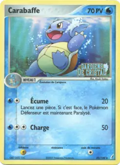 Carabaffe — carte 42 de l’extension EX Gardiens de Cristal