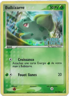 Bulbizarre — carte 46 de l’extension EX Gardiens de Cristal