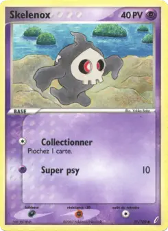 Skelenox — carte 51 de l’extension EX Gardiens de Cristal