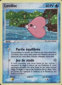 Lovdisc — carte 7 de l’extension EX Gardiens de Cristal