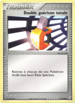 Double guérison totale — carte 77 de l’extension EX Gardiens de Cristal