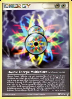 Double Énergie Multicolore — carte 88 de l’extension EX Gardiens de Cristal