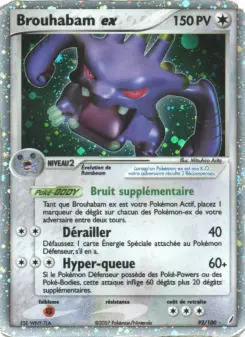 Brouhabam ex — carte 92 de l’extension EX Gardiens de Cristal