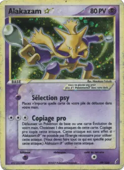 Alakazam ☆ — carte 99 de l’extension EX Gardiens de Cristal