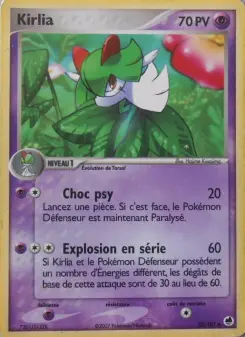 Kirlia — carte 32 de l’extension EX Île des Dragons