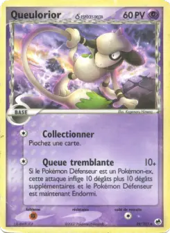 Queulorior δ — carte 39 de l’extension EX Île des Dragons