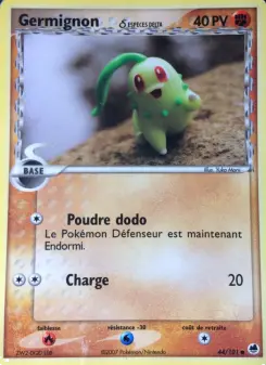 Germignon δ — carte 44 de l’extension EX Île des Dragons