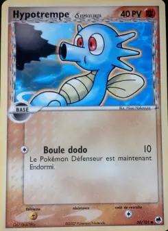 Hypotrempe δ — carte 50 de l’extension EX Île des Dragons