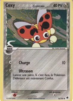 Coxy δ — carte 53 de l’extension EX Île des Dragons