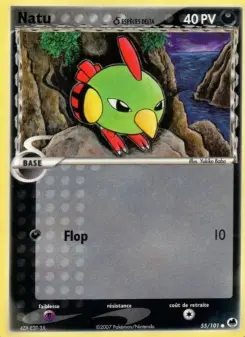 Natu δ — carte 55 de l’extension EX Île des Dragons