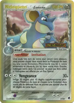 Nidoqueen δ — carte 7 de l’extension EX Île des Dragons