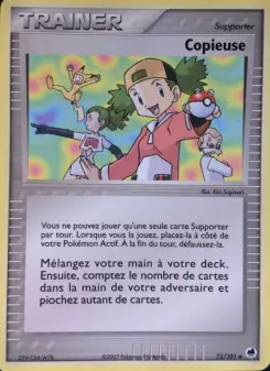 Copieuse — carte 73 de l’extension EX Île des Dragons