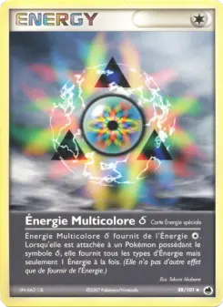 Énergie Multicolore δ — carte 88 de l’extension EX Île des Dragons