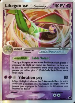 Libegon ex δ — carte 92 de l’extension EX Île des Dragons