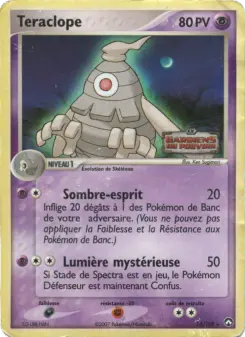 Teraclope — carte 14 de l’extension EX Gardiens du Pouvoir