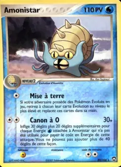 Amonistar — carte 20 de l’extension EX Gardiens du Pouvoir