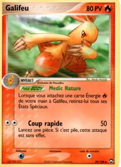 Galifeu — carte 29 de l’extension EX Gardiens du Pouvoir
