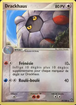 Drackhaus — carte 39 de l’extension EX Gardiens du Pouvoir