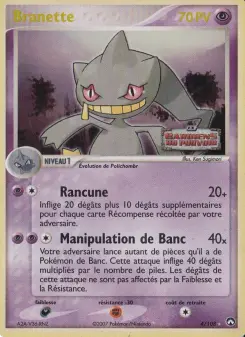 Branette — carte 4 de l’extension EX Gardiens du Pouvoir