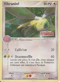 Vibraninf — carte 40 de l’extension EX Gardiens du Pouvoir