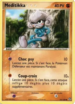 Meditikka — carte 55 de l’extension EX Gardiens du Pouvoir