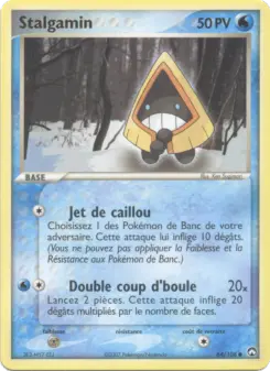 Stalgamin — carte 64 de l’extension EX Gardiens du Pouvoir