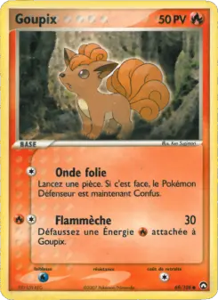 Goupix — carte 69 de l’extension EX Gardiens du Pouvoir