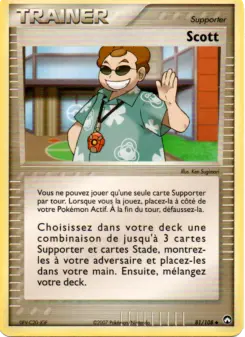 Scott — carte 81 de l’extension EX Gardiens du Pouvoir