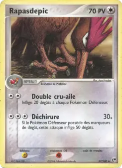 Rapasdepic — carte 37 de l’extension EX Tempête de sable